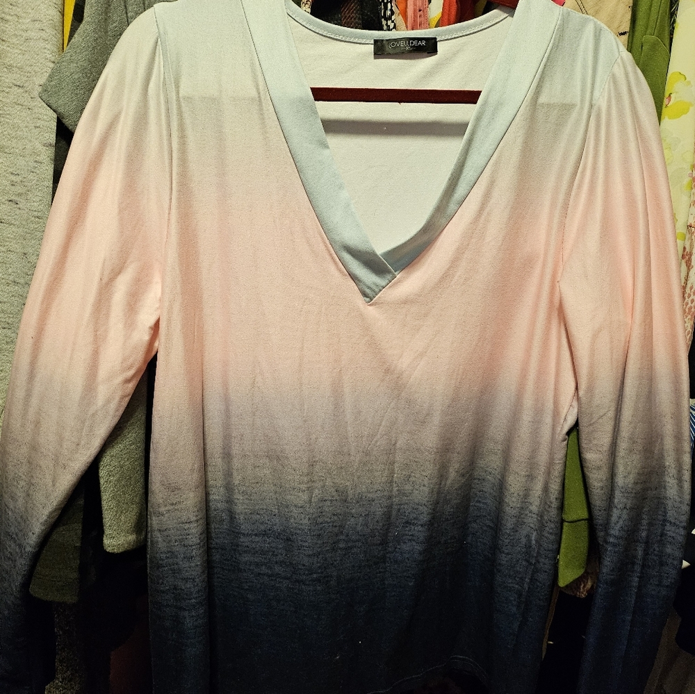 LoveU.Dear Pullover Top Size XL EUC